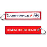 Air France Remove Before Flight Tag