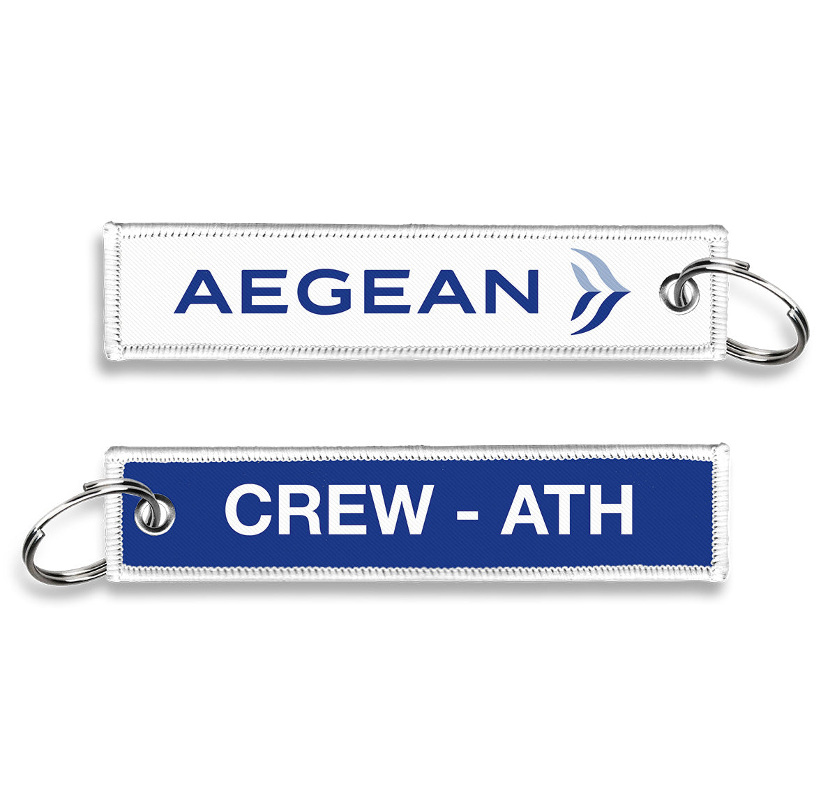 Aegean CREW-ATH Embroidered Tag