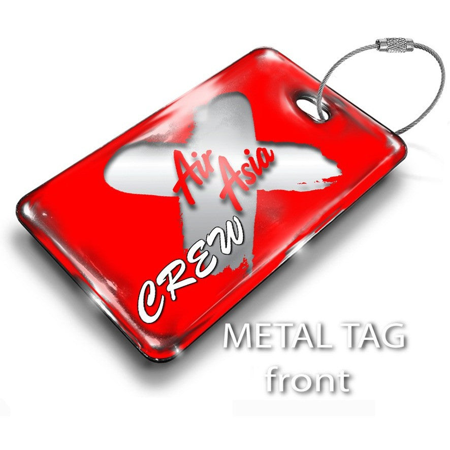 Air Asia X Landscape Luggage Tag