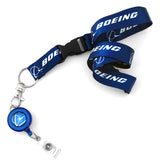 Boeing Logo Dye Sublimation Lanyard