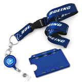 Boeing Logo Dye Sublimation Lanyard