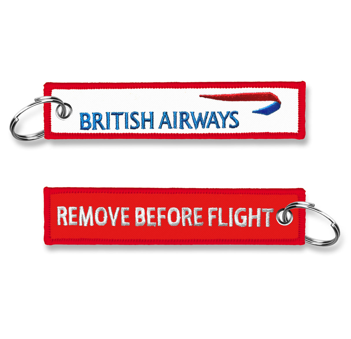 British Airways Remove Before Flight Keyring