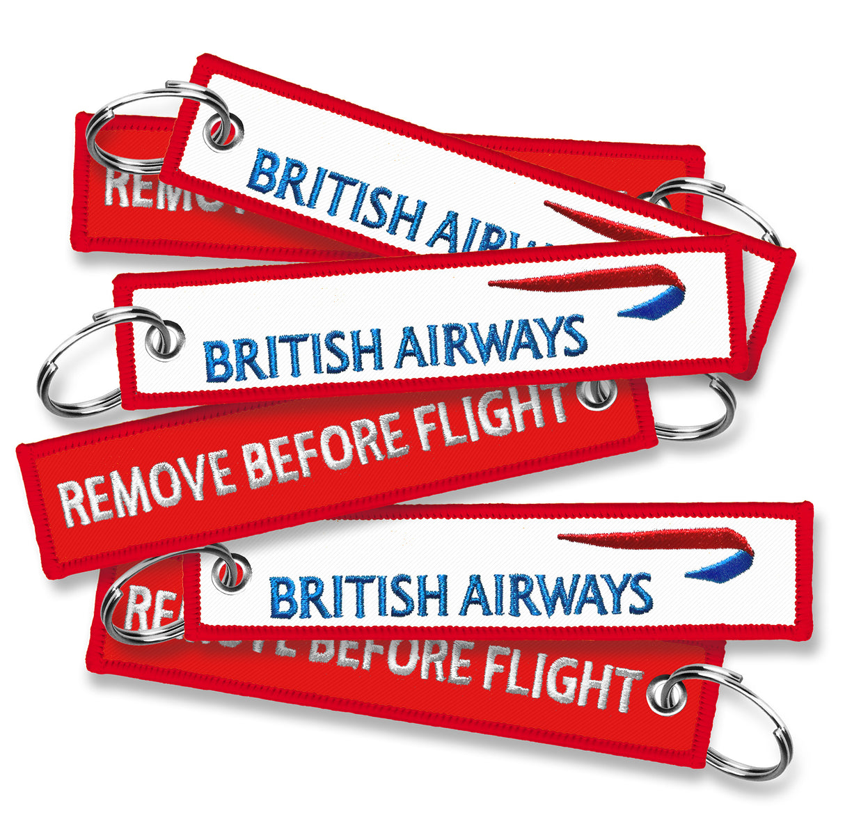 British Airways Remove Before Flight Keyring