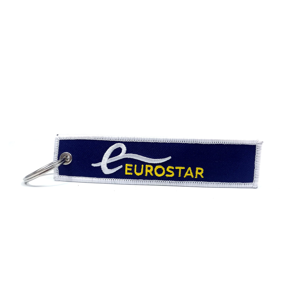 Eurostar Crew Embroidered Keyring (Old Logo)