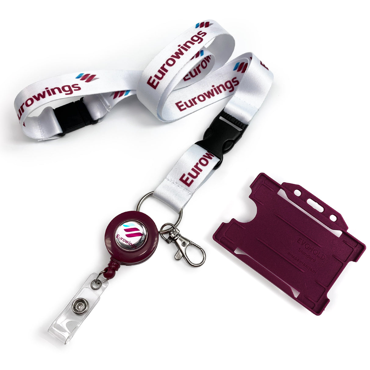 Eurowings Logo Lanyard Set