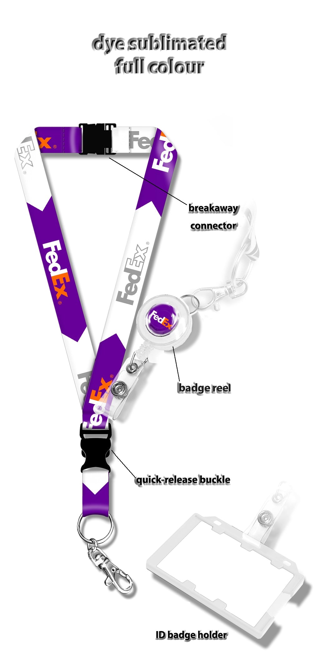 FEDEX Logo Lanyard