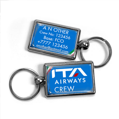 ITA Airways Logo Keyrings