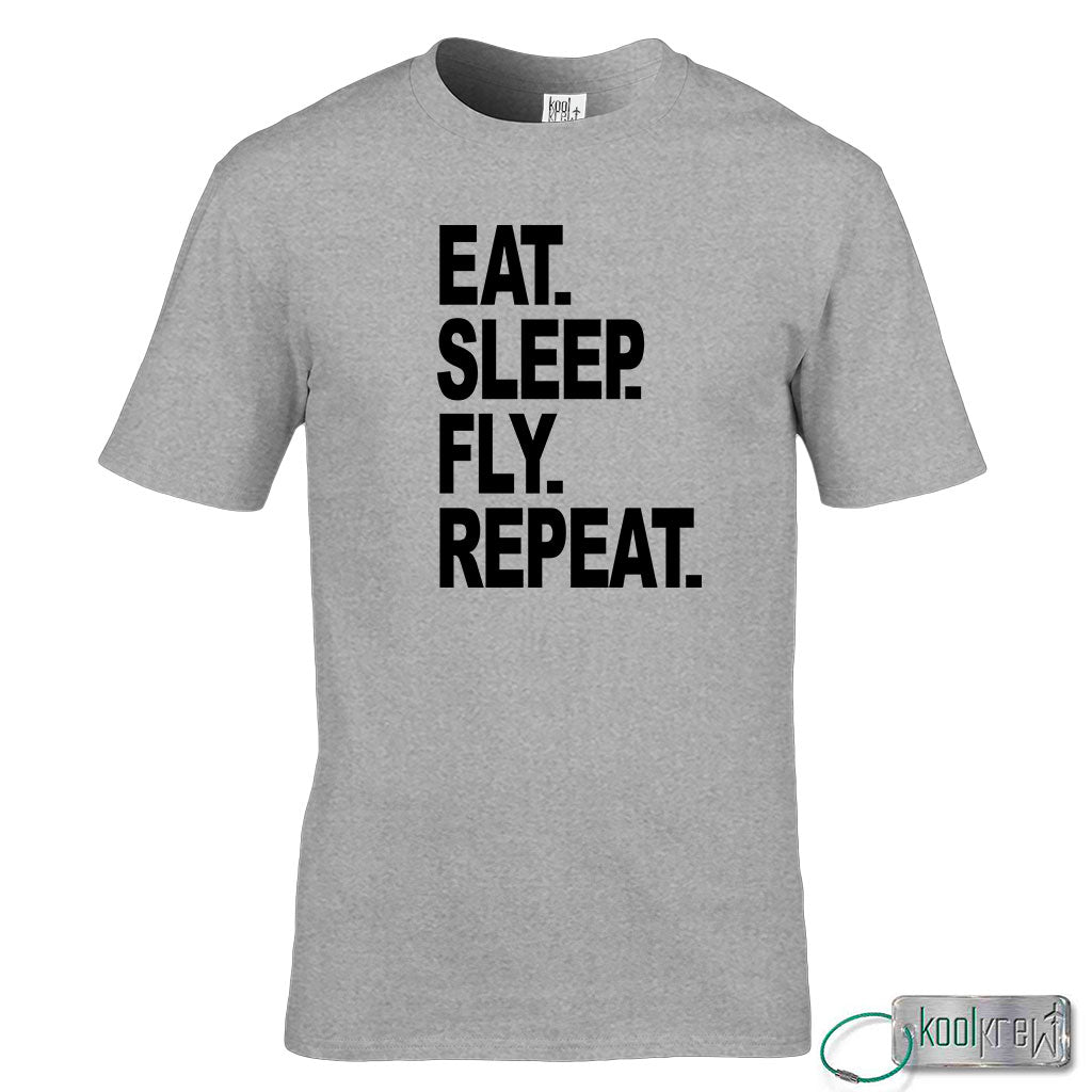 Eat Sleep Fly Repeat T-Shirt