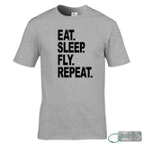 Eat Sleep Fly Repeat T-Shirt