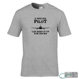 A Skilled Pilot Can Keep It Up For Hours T-Shirt