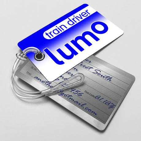 Lumo Train Logo Blue