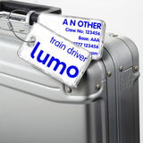 Lumo Train Logo White