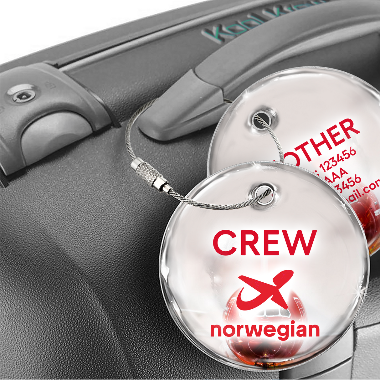 Norwegian air shuttle luggage online