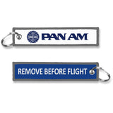 Pan Am Remove Before Flight Tag