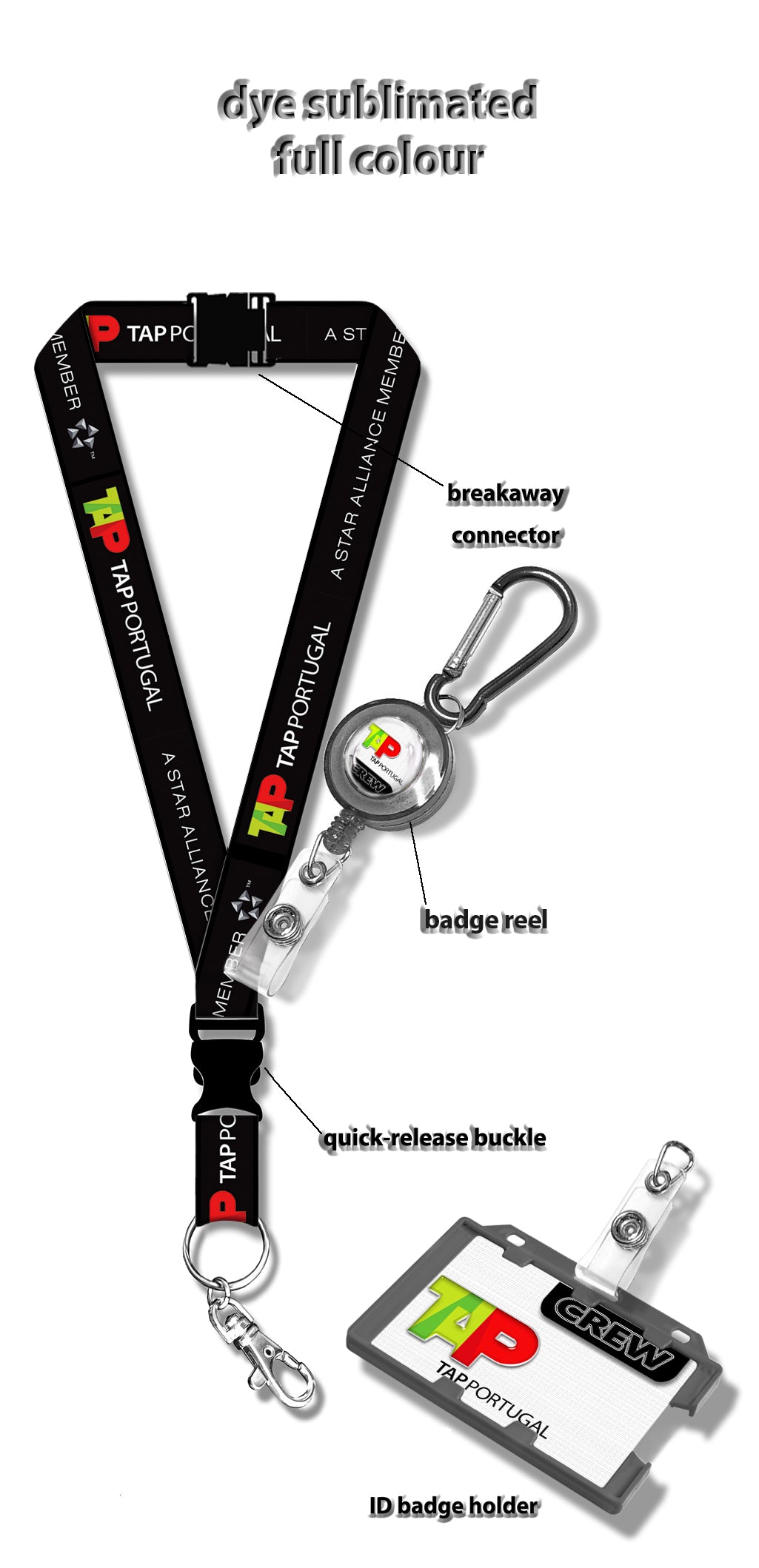 Tap Air Portugal Lanyard (Old Logo)