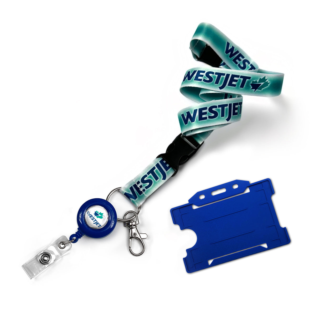 Westjet Airlines Dye Sublimation Lanyard