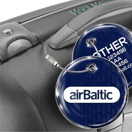 Air Baltic Logo Blue