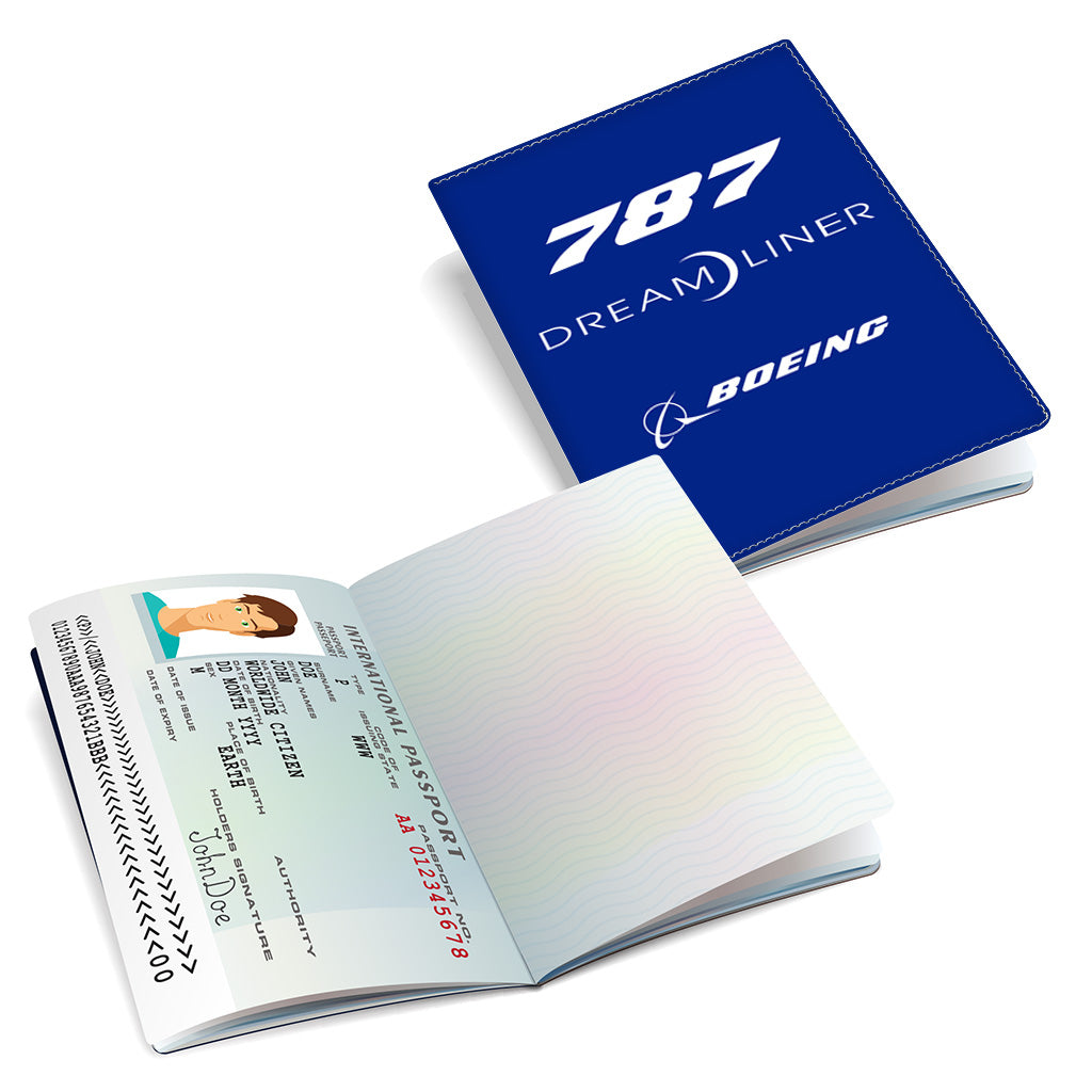 Boeing B787 Dreamliner Passport Cover