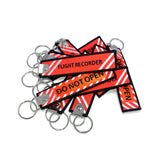 Flight Recorder-Do Not Open Keyring