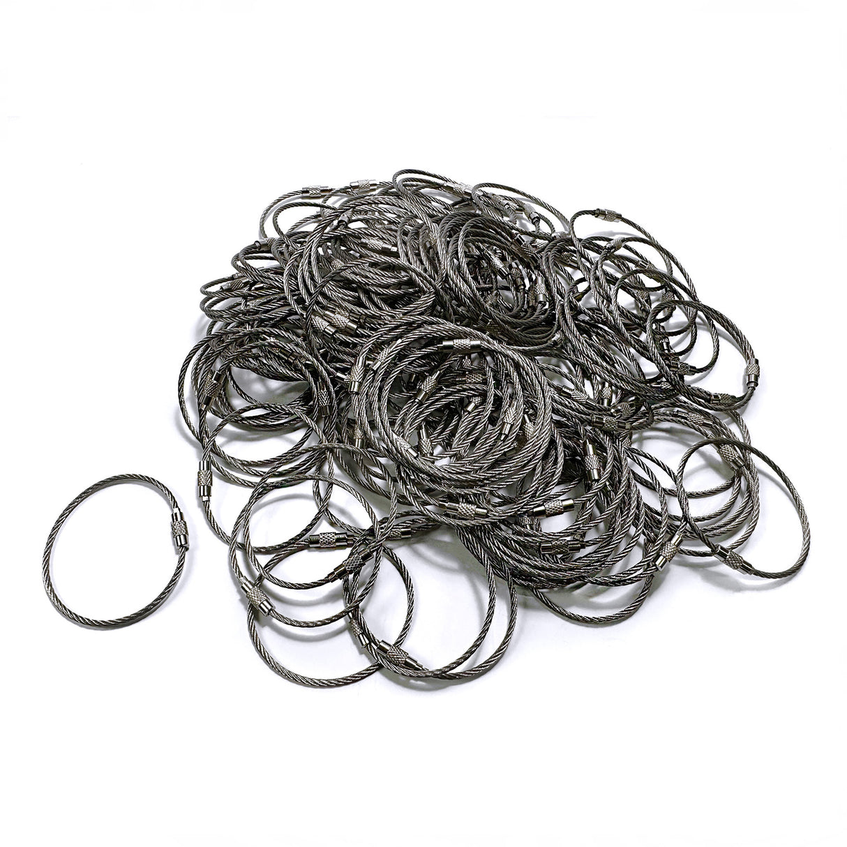 Steel Cable Loops-Nickel