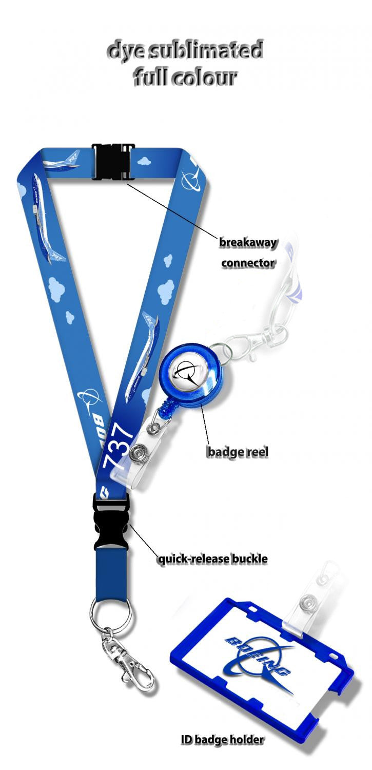 Boeing 737 Lanyard