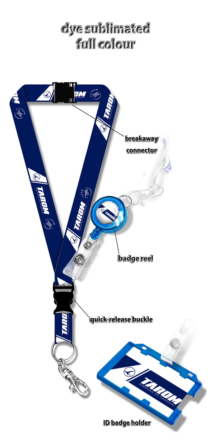 Tarom Airlines Logo Lanyard