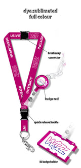 Wizzair CREW Lanyard