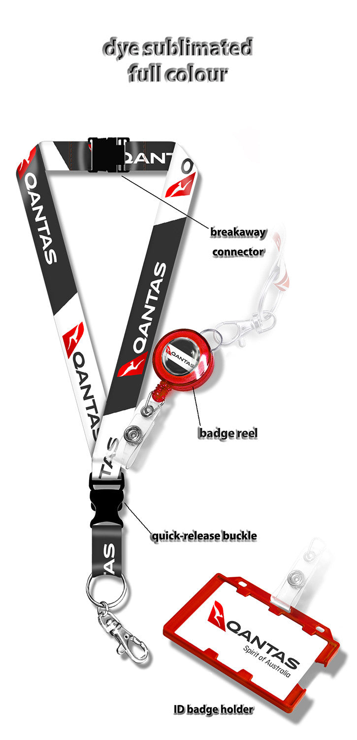 Qantas Logo Lanyard