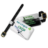 Aer Lingus A330 White Luggage Tag