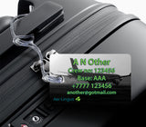 Aer Lingus A330 White Luggage Tag