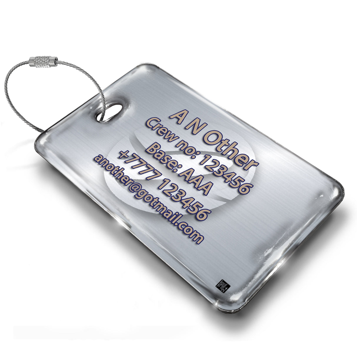 Air Atlanta Landscape Luggage Tag