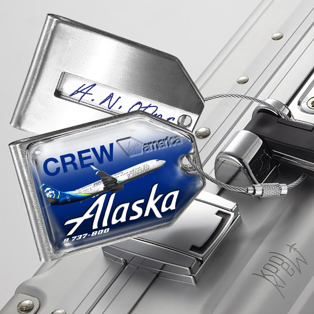 Alaska Airlines B737-800 Blue