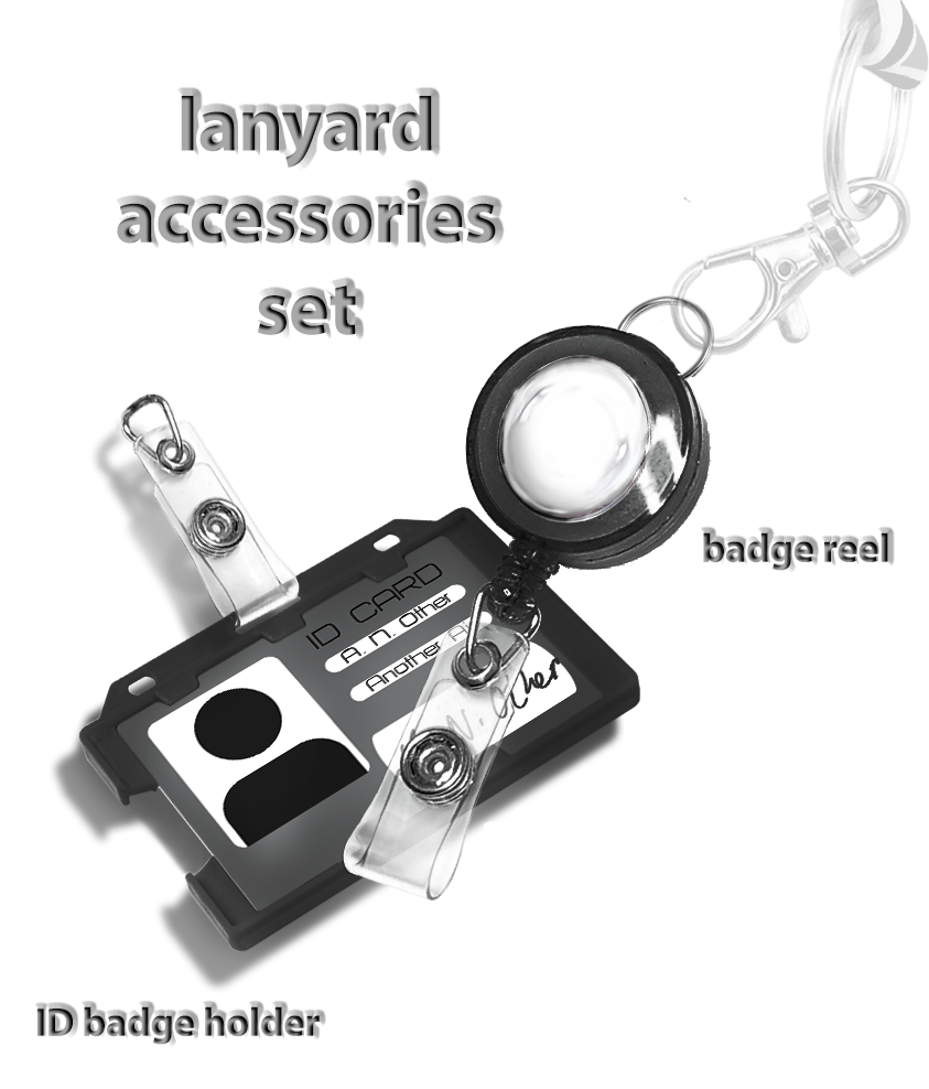 Custom Badge Holder Lanyard Accessory