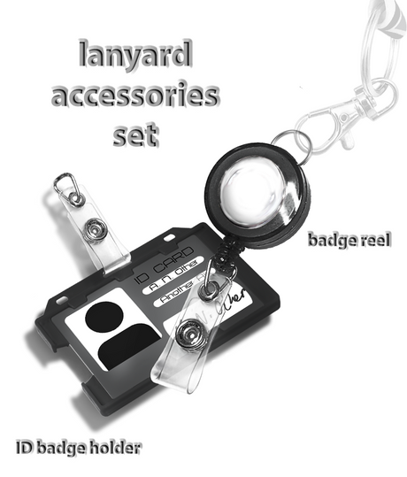 Custom Airline Badge Reel+Holder