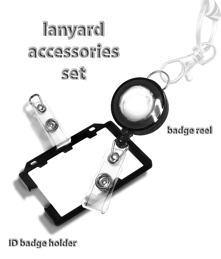 Custom Badge Holder Lanyard Accessory