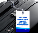 Boeing B737 Pudgy Tag luggage tag