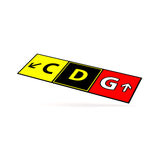 CDG Airport Code Sticker