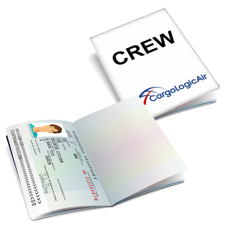 Cargologicair Logo Landscape Passport Cover