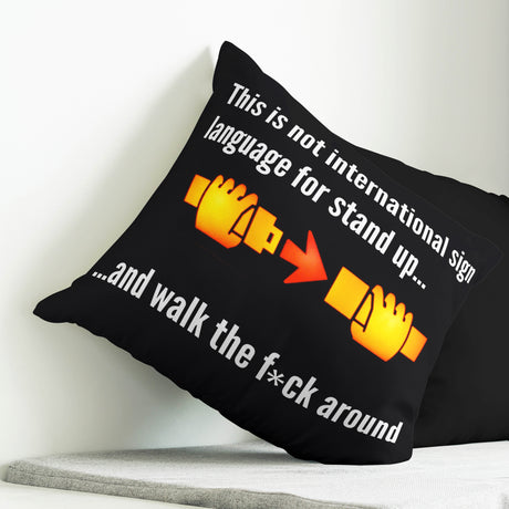 Seat-belt Funny Throw Pillow