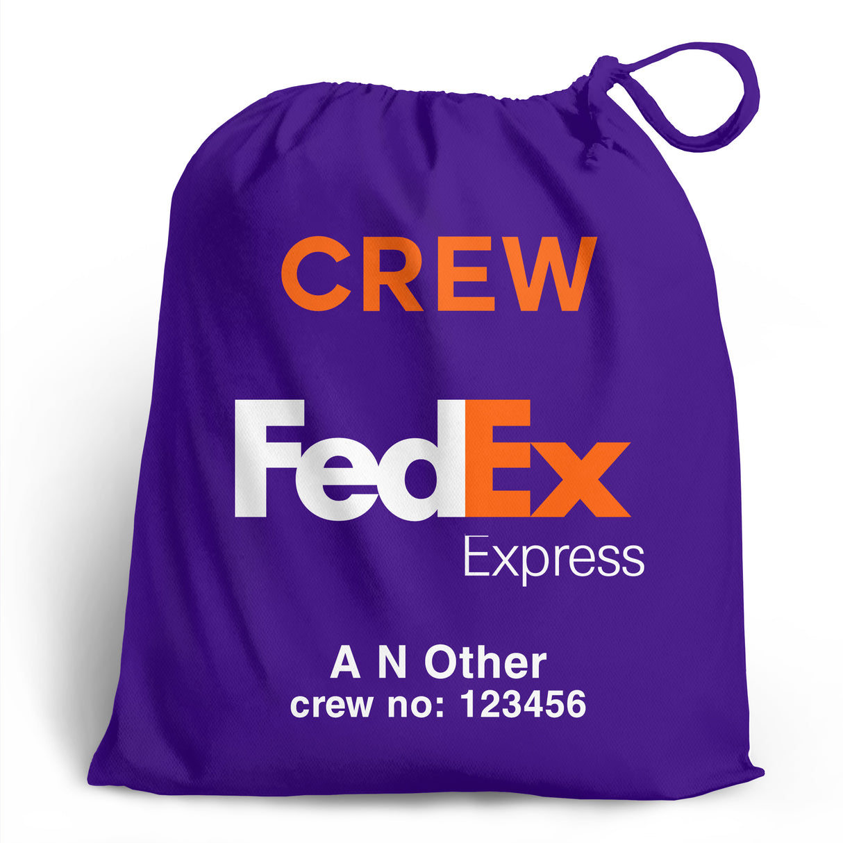 Fedex Crew Personalised Shoe Bag