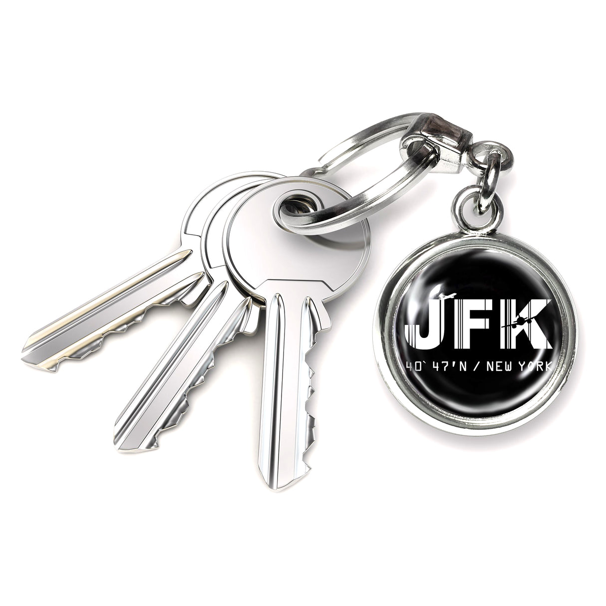 JFK Base Code Round Keyring