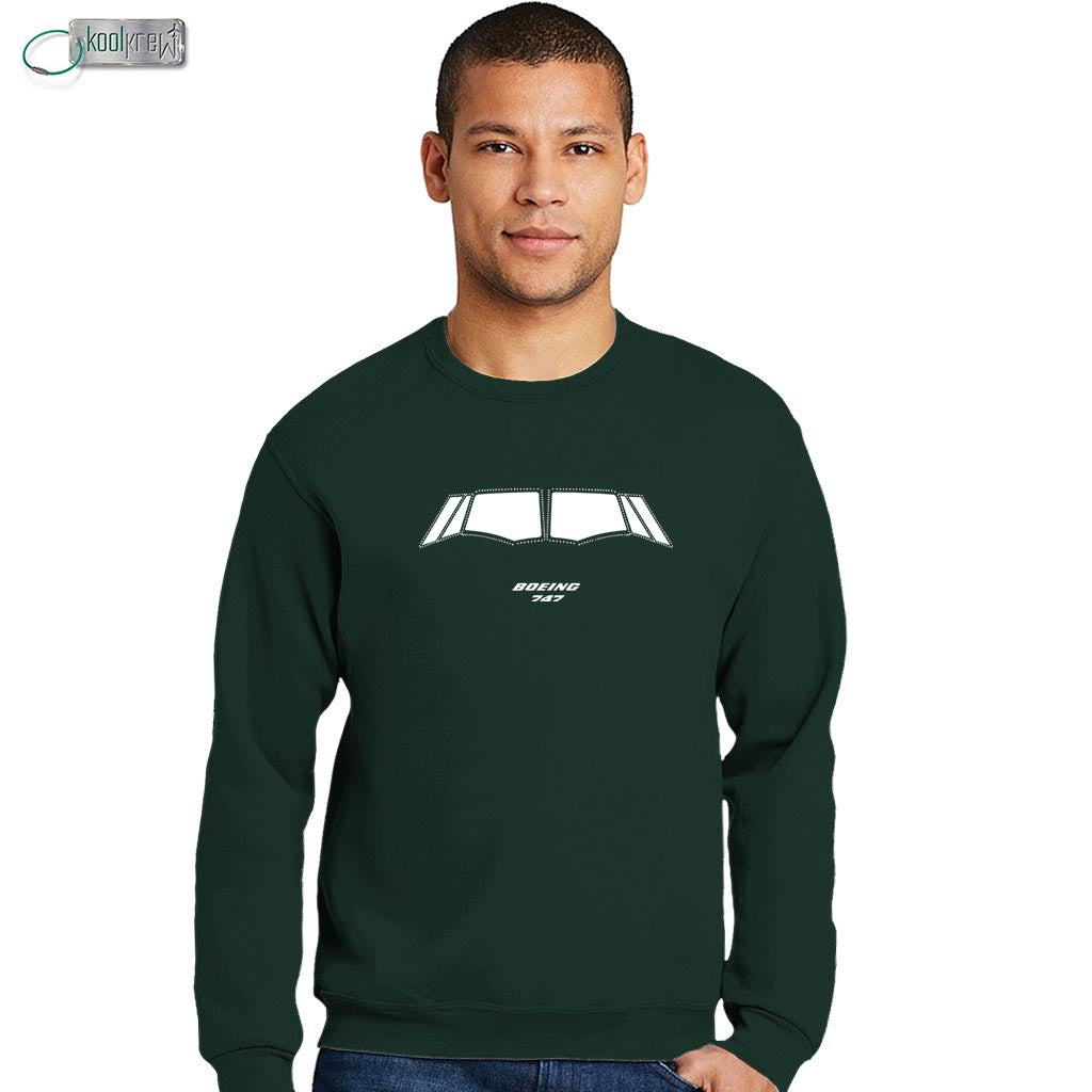 B747 Cockpit Sweatshirt