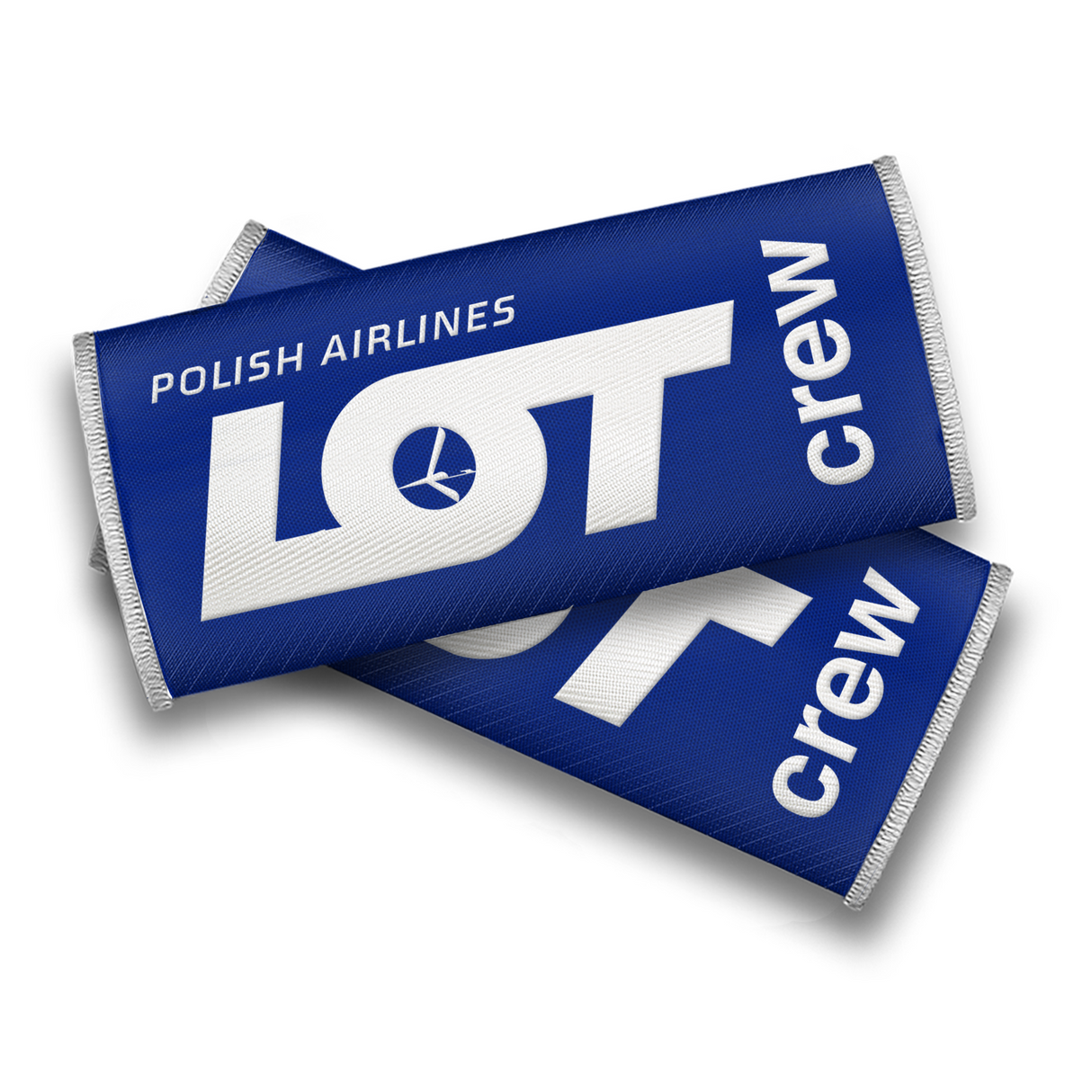 LOT Polish Airlines Crew Luggage Handles Wrap