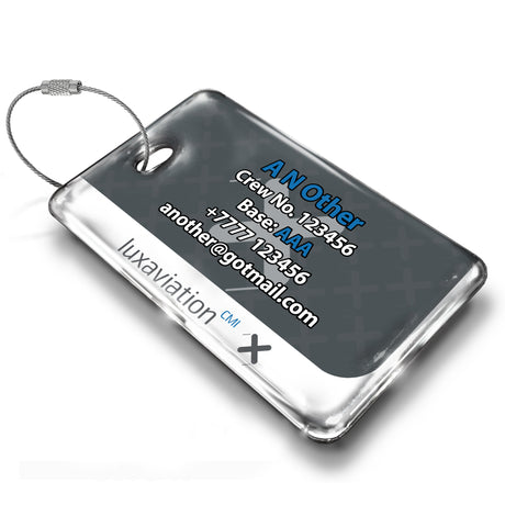 Luxaviation Logo Luggage Tag