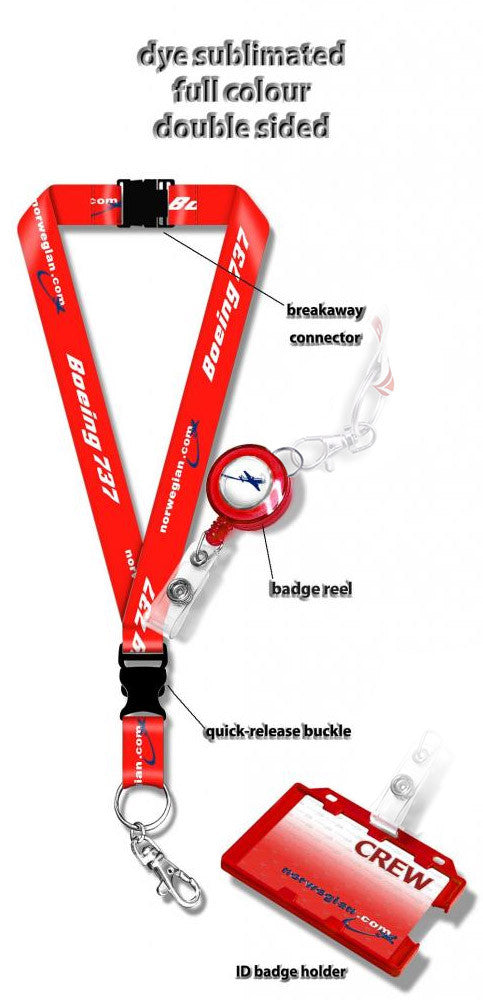 Norwegian Air B737 Lanyard