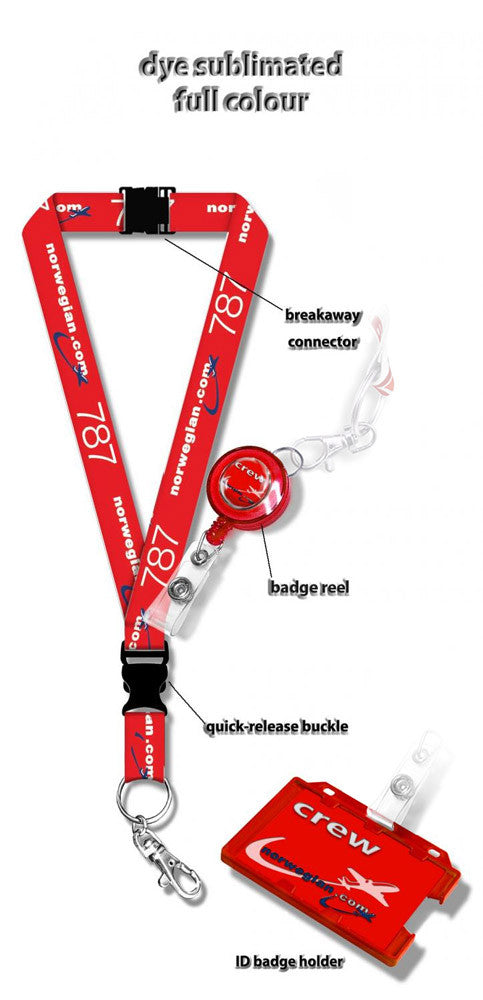 Norwegian Air B787 Lanyard (Old Fleet)