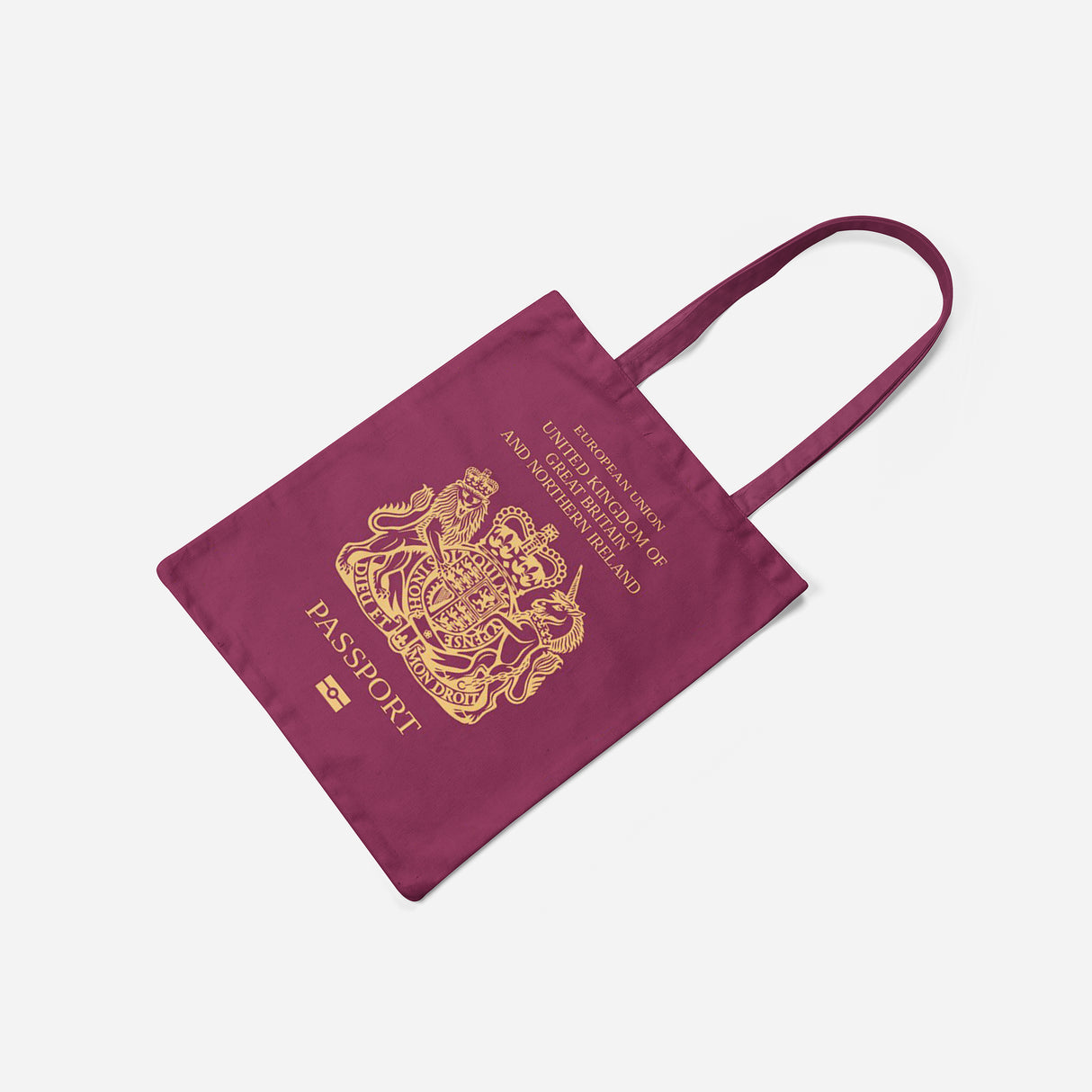 Passport Theme Canvas Bag