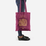 Passport Theme Canvas Bag