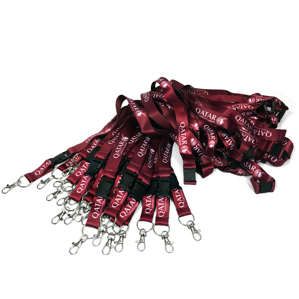 USFP-255-LANYARDS-DS1 Full Color Imprint Smooth Dye Sublimation