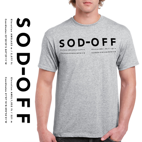 SOD-OFF Airport Code TShirt